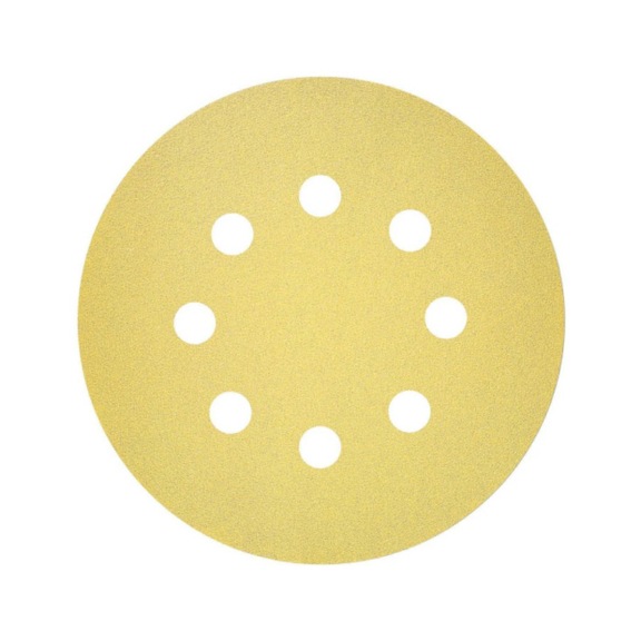 Hook-and-loop fabric disc - SNDDISC-FAB-HOKLP-125MM-P60