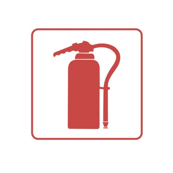 Fire sign - FPSIGN-EXTINGUISHER-190X190MM