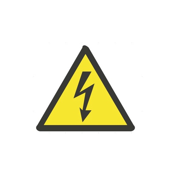 Warning sign, electrical installations and cabinets  - WARNSIGN-HIGH-VOLTAGE-190X190MM