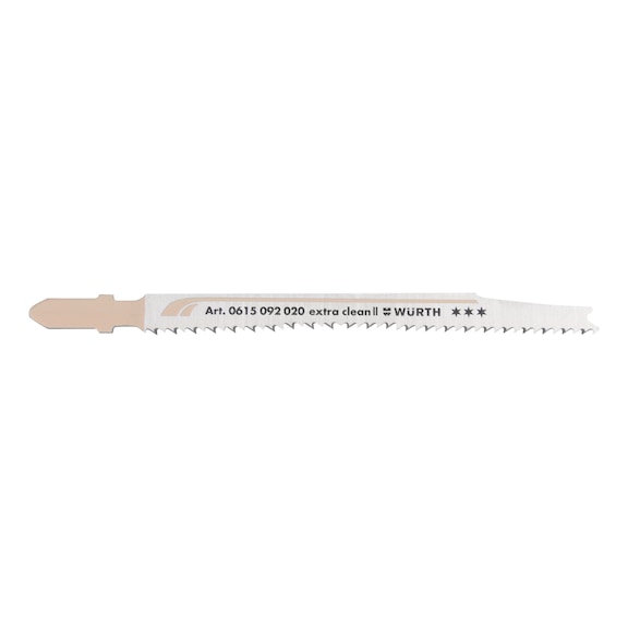 3-star jigsaw blade for wood Extra Clean II
