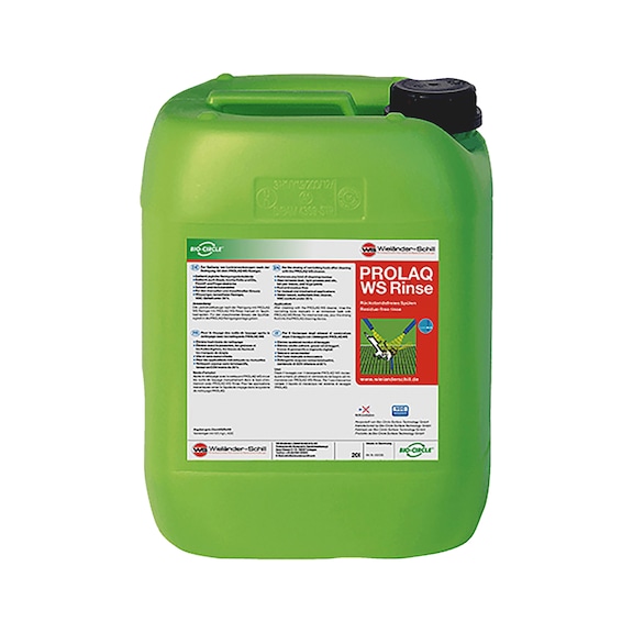 Parts cleaner PROLAQ WS Rinse - PRTCLNR-PROLAQ-RINSE-20LTR