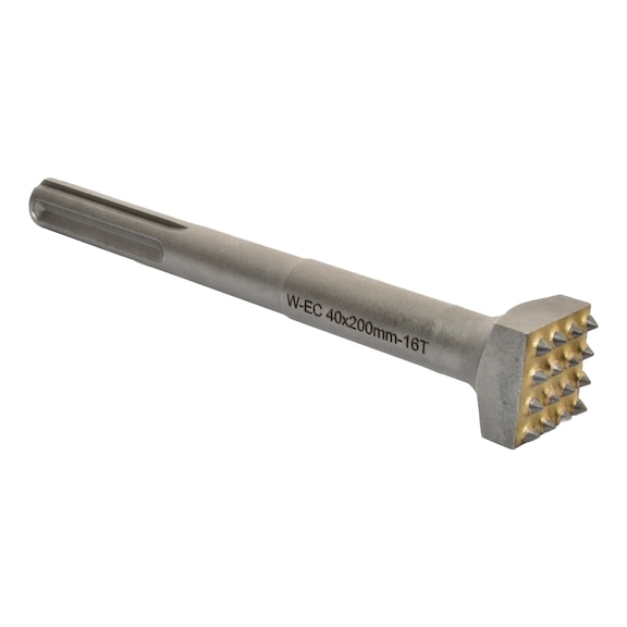 Max bushing chisel - BSHINGCHIS-MAX-16TEETH-40X40MM-L175MM