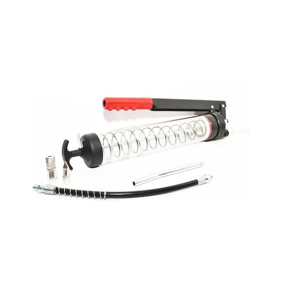 Hand-lever grease gun f. heavy machinery - GRSEGUN-HNDLEV-HEAVY-MA-400CC-ST-L42CM