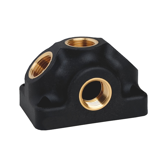 Wall connection multiple plastic