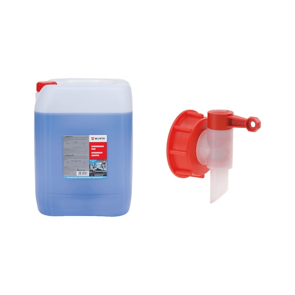 Windscreen cleaner Screen clear Plus 30 l 2 pcs - SCREENWASH PLUS 30L INCL PLASTIC TAP
