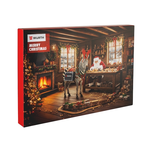 Adventskalender Bohrer- Schrauber-Set 29-teilig - ADVENTSKALENDER-BO-SPRL-WZG-BOX-29TLG