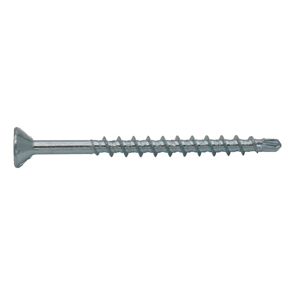 Steel zinc plated PT cs mill. head square Surefix - SCR-CS-CHIPB-SUREFIX-A2K-SQ2-8GX50