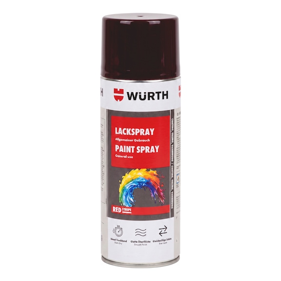 REDSTRIPE PAINT SPRAY - PNTSPR-RSC-BLACKRED-400ML