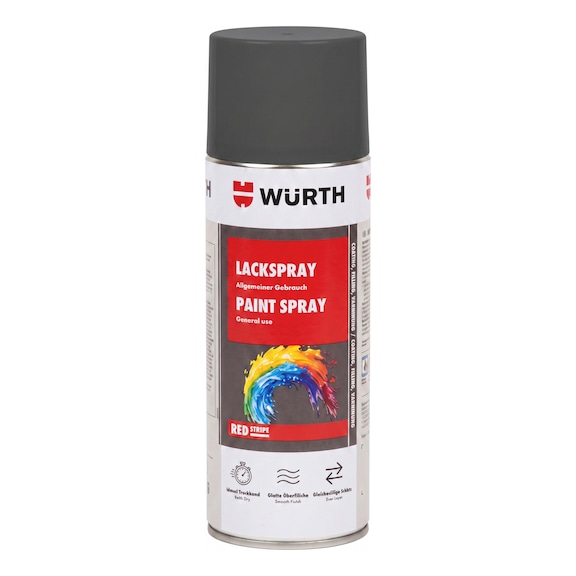 REDSTRIPE PAINT SPRAY - PNTSPR-RSC-MATT-GRAPHITEBLACK-400ML