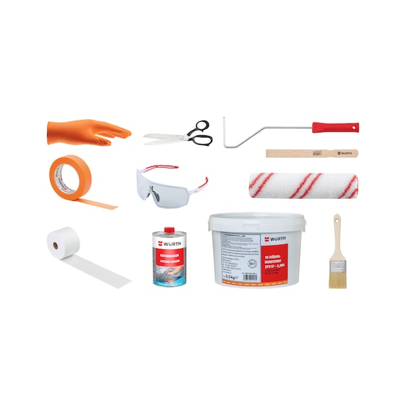 1C liquid plastic 275 LF starter set 85 pcs - LIQUPLA-1C-275-LF-SET-85PCS