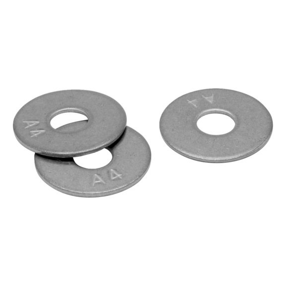 Flat Washer, Thin, WN 3432, Stainless Steel A4
