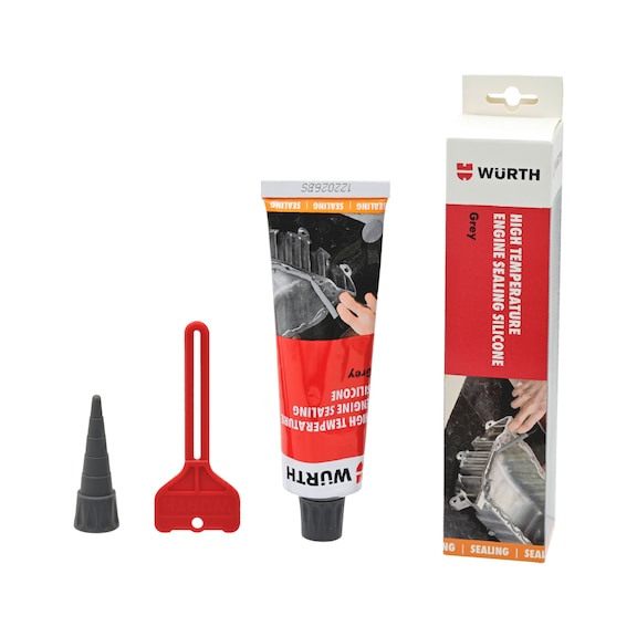 Engine sealing compound dilicone  RTV HEAT - ENGSEALCOMPD-NEUTSIL-HTEMP-GREY-85G