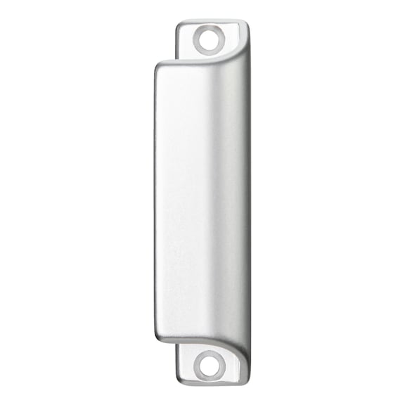 Balcony door handle, type A - BALCDH-ALU-A-F1/SILVER
