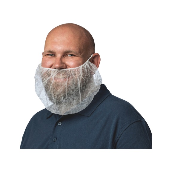 Beard protector Nitras 435010 - BEARDPROT-NITRAS-WHITE-435010