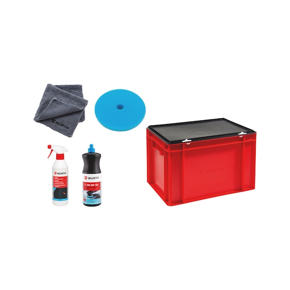 Paint preparation set 8 pcs - POL-(ONE STEP 3IN1)-P-SET-8PCS
