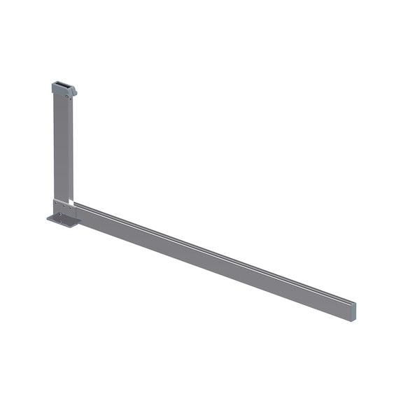 ECONOMY height-adjustable bracket with plastic clamping - BRKT-PLASTIC-CLAMPING-HADJ