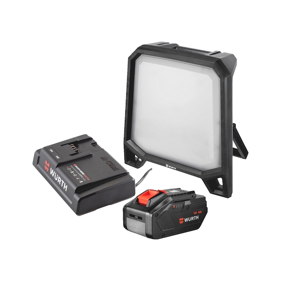LED-Arbeitsleuchte POWERQUAD L M-CUBE Starter-Set - M-CUBE LEUCHTE POWERQUAD L STARTER-SET