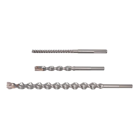 Hammer drill bit Max Quadro-L - DRL-HAM-MAX-QL-D32-L1320-WL1200MM