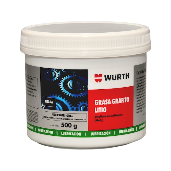 Lithium grease graphite black - GRSE-GRAPHITE-LITHIUM-BLACK-500G