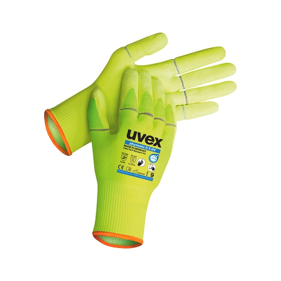 Cut-resistant glove UVEX PHYNOMIC D X HV