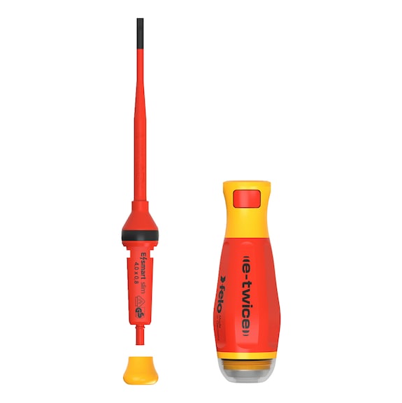VDE screwdriver set FELO e-twice 6340500 - SCRDRIV-VDE-SET-FELO-6340500ETWICE-3PCS