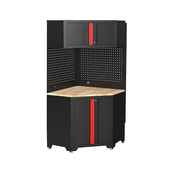 Materials corner cabinet - MATLCAB-CRN-UNIT-COMPL