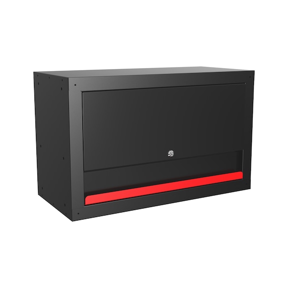 Materials cabinet f wall mount. w hydraulic hinge - MATLCAB-WALL-W.HYD-HNGE
