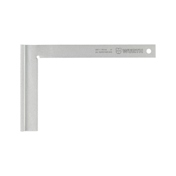 Escuadra de acero Con tope - DDU /ANSHLGWNKL-4036-200X130MM