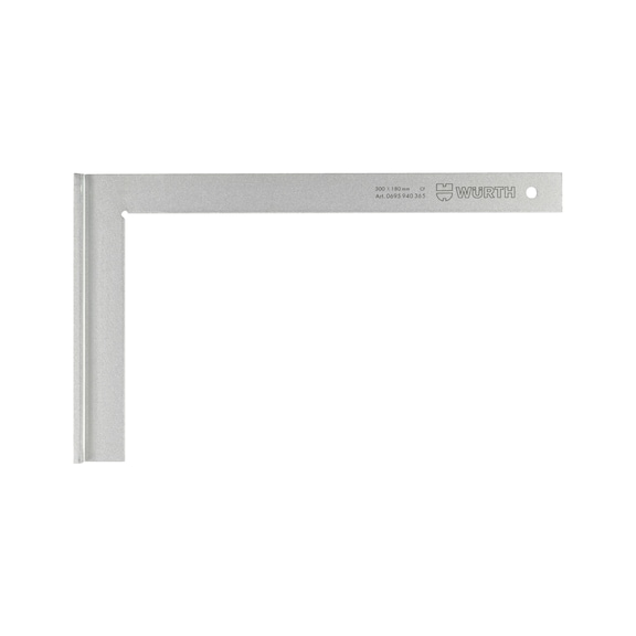 St&aring;lvinkel med stop - ANSLAGSVINKEL 180X300MM