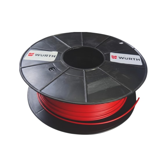 Vehicle cable FLRY/FLY - WURTH AUTOCABLE RED 1.50MMX100M