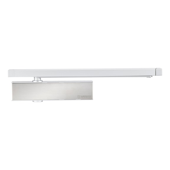 Door closer GTS 630 with slide rail - DRCLSR-RUN-GTS630-SILVER