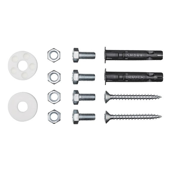 Kit di montaggio pannello fascette stringitubo - MNT-SET-F.HOSECLMPBRD