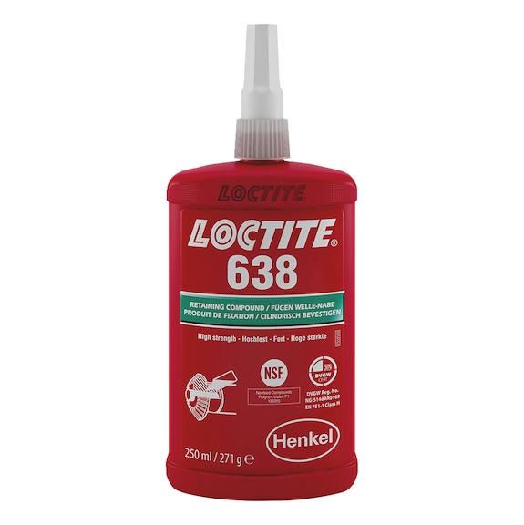 High-strength bearing retaining compound Loctite 638 - BEARLOK-LOCTITE-638-250ML-DE+FR+NL+EN