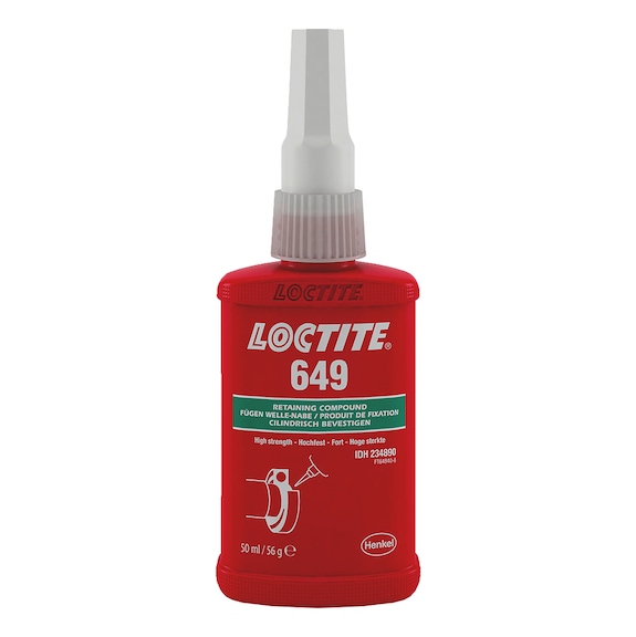 High-strength bearing retaining compound Loctite 649 - BEARLOK-LOCTITE-649-50ML-DE+FR+NL+EN