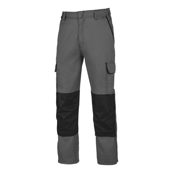 Pantalones de trabajo STAR POLY-COTTON - PANTALON STAR PC GRIS/NEGRO 4XL