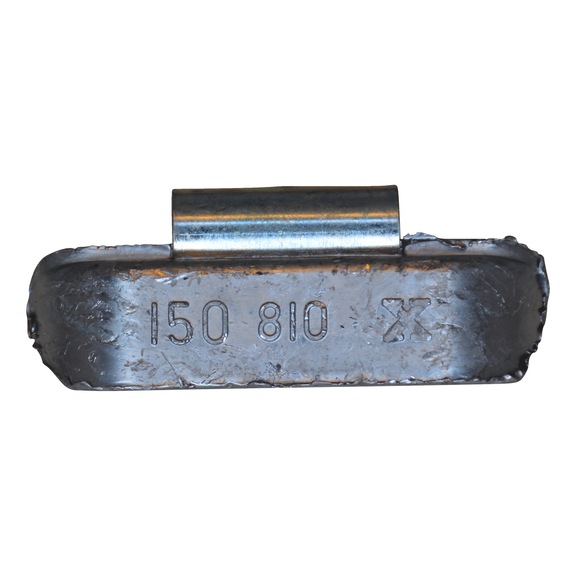 Klæbemiddel til lastbiler og busser med fælge i letvægtsaluminiumslegering  - BALANCEVÆGT TYPE 530 150GR