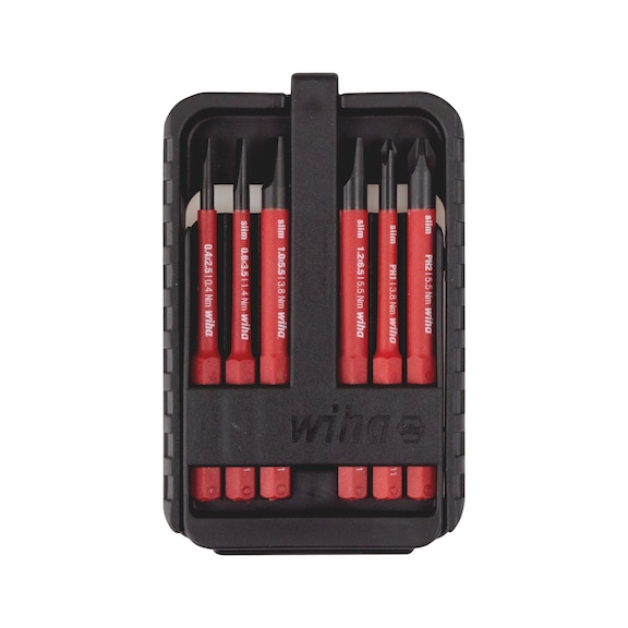 Eristetty vääntökärkisarja 6mm PH suora - ERISTETTY VÄÄNTÖKÄRKI SRJ 6MM PH SUORA