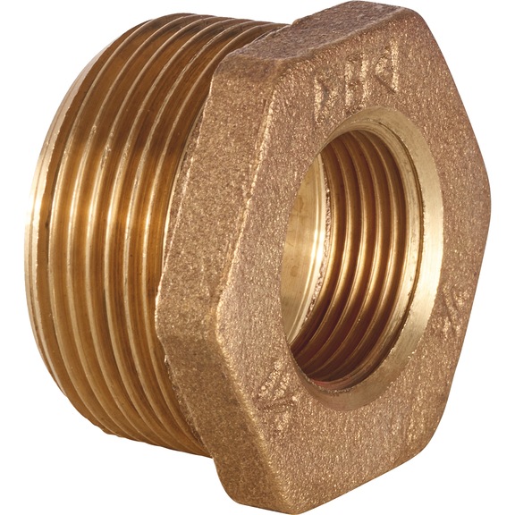 Raccord Réducteur En Laiton - Filetage 1 1/4" (mâle) à 1 1/2" (femelle), Pour Plomberie Et Installations