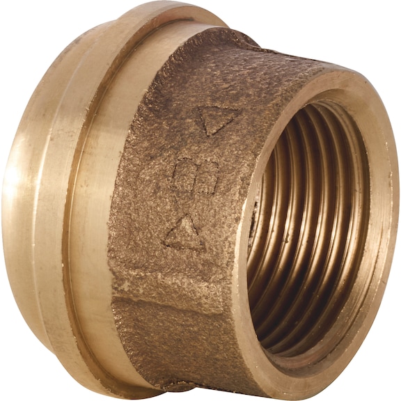 Insert, tapered sealing EN1254, gunmetal, 3381 - 1