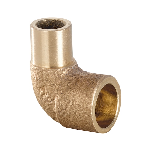 Winkel 90&deg; mit Innen- und Au&szlig;engewinde EN1254, Rotguss, 4092 - FITT-LOE-EN1254-ILE/ALE-90G-RG-15/4092