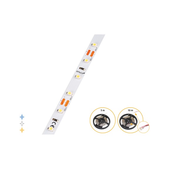 Lynx Basic 9.6w 12v DC Lighting Accessories - LED STRIP LYNX-P 14.4W/M IP65 12V 5M CW