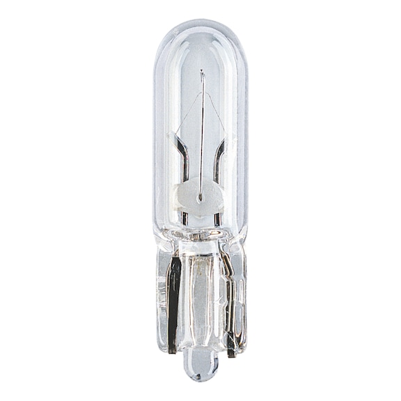Glass socket bulb, veh., Osram - BULB-OSRAM-W1.2W-(W2X4.6D)-12V-1.2W