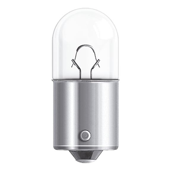 Metal socket bulb, veh., Osram - BULB-OSRAM-R10W-(BA15S)-12V-10W