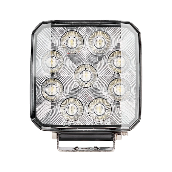 SQUARE WORKLAMP - 12/24V - 27W 9 LED - 1,900 Lumens - WRKLGHT-VEH-LED-FLOODLIGHT-9X3W-1900LM