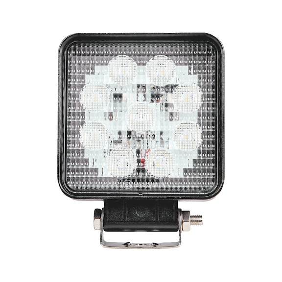 SQUARE WORKLAMP - 12/24V - 27W 9 LED - 1,200 Lumens - WRKLGHT-VEH-LED-FLOODLIGHT-9X3W-SQUARE