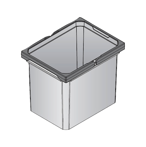 Mülleimer ENVI FREE - EIMR-(ENVI-FREE)-ANTHR-12L-230X302X256