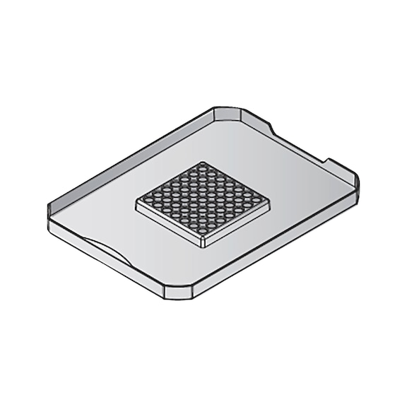 Cover For refuse bin ENVI FREE - LID-(BIN-ENVI-FREE)-GREY-BIO-230X302