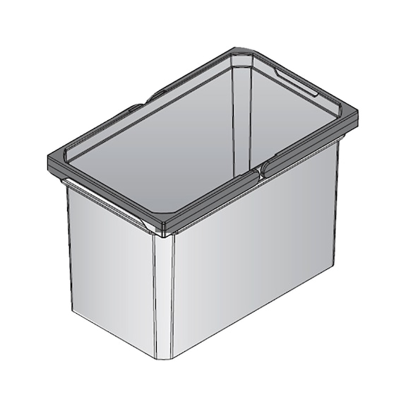 M&uuml;lleimer ENVI FREE - EIMR-(ENVI-FREE)-GRAU-16L-230X382X256