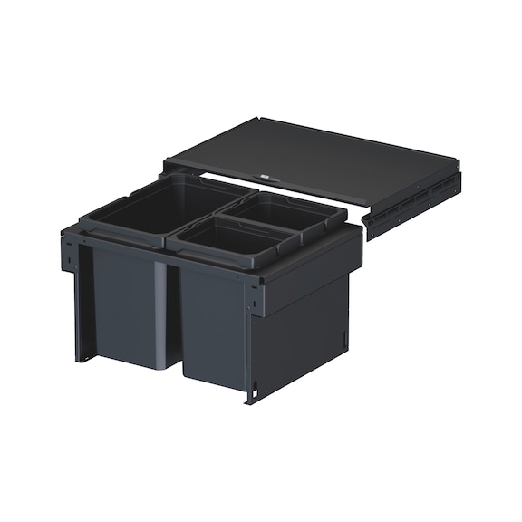 VS ENVI Flex and VS ENVI Flex Pro recycling system - RECYCLSYS-ENVIFLEX-ANTHR-600-3WAY