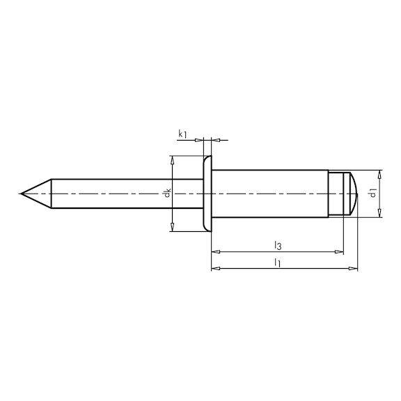 Rebite multiusos, cabe&ccedil;a de queijo